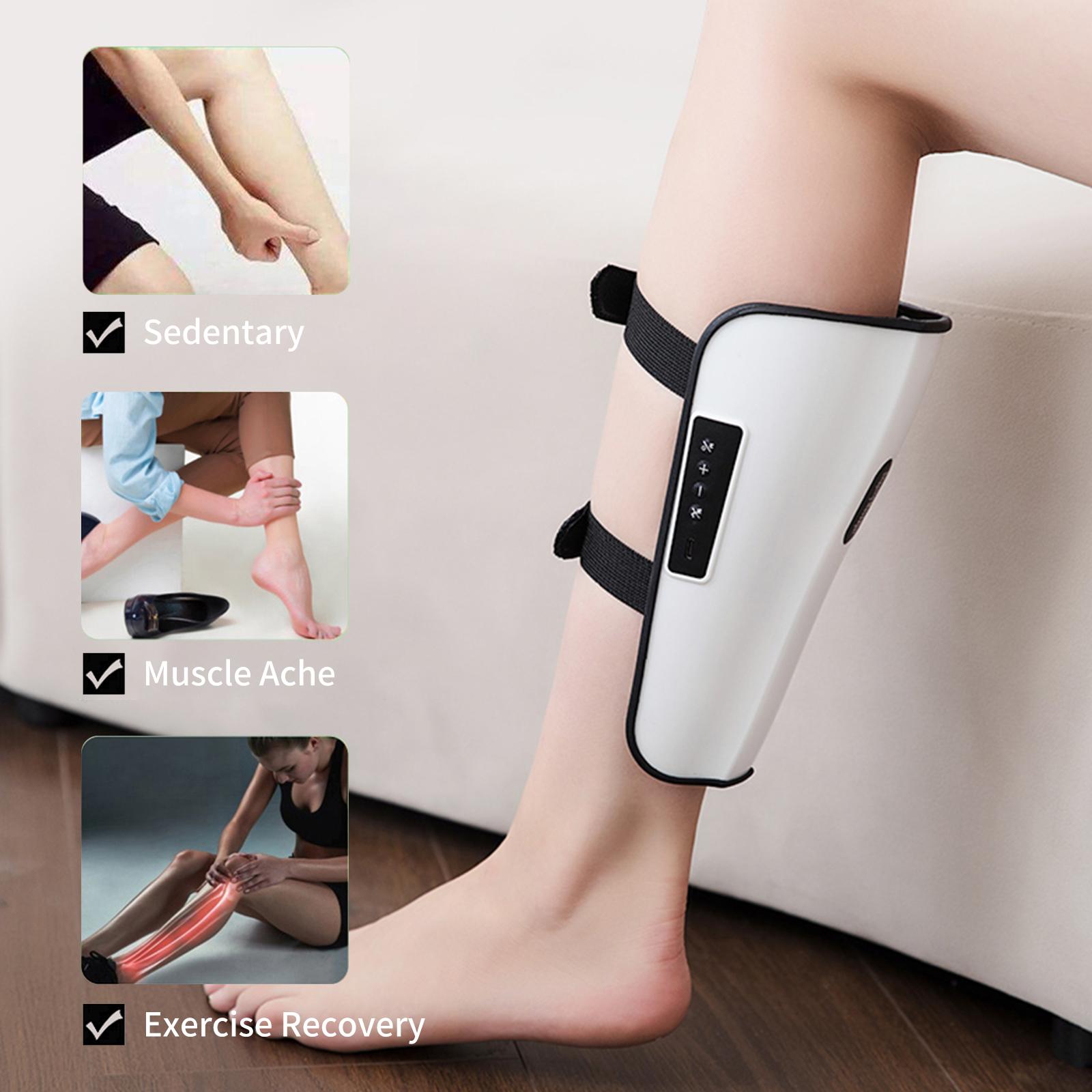 Máy Mát Xa Bắp Chân Bằng Điện Cho Bắp Chân Tuần Hoàn Với 5 Chế Độ Mát Xa & 15 Chế Độ Sức Mạnh