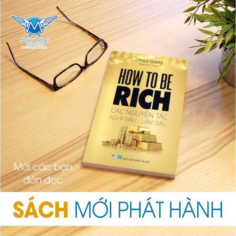 Sách - How To Be Rich
