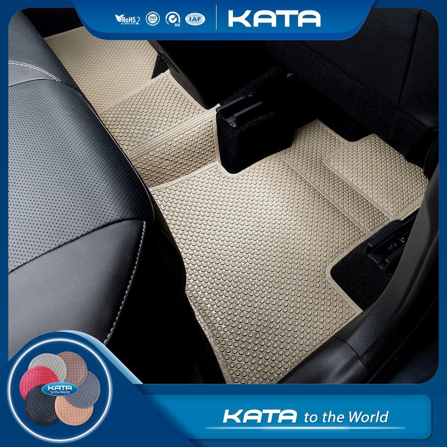 Thảm Lót Sàn Ô Tô KATA cho xe Toyota Corolla Cross - Phiên Bản KATA Pro - Khít với sàn xe, Không thấm nước, Không mùi