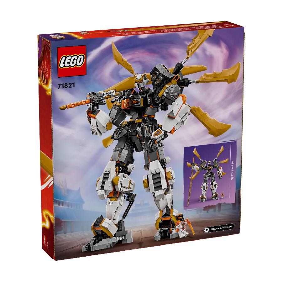 LEGO NINJAGO 71821 Đồ Chơi Lắp Ráp Chiến Giáp Rồng Titan Của Cole (1055 chi tiết)
