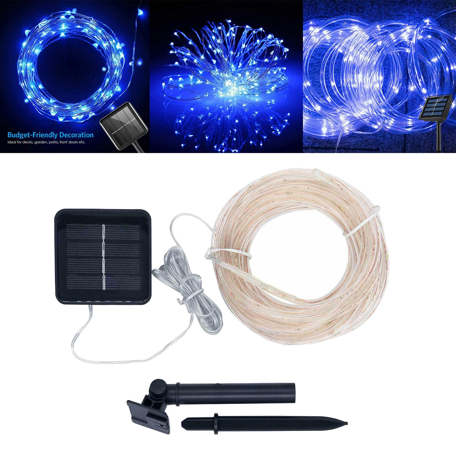 LED Solar Power Fairy Lights String Light Outdoor Party