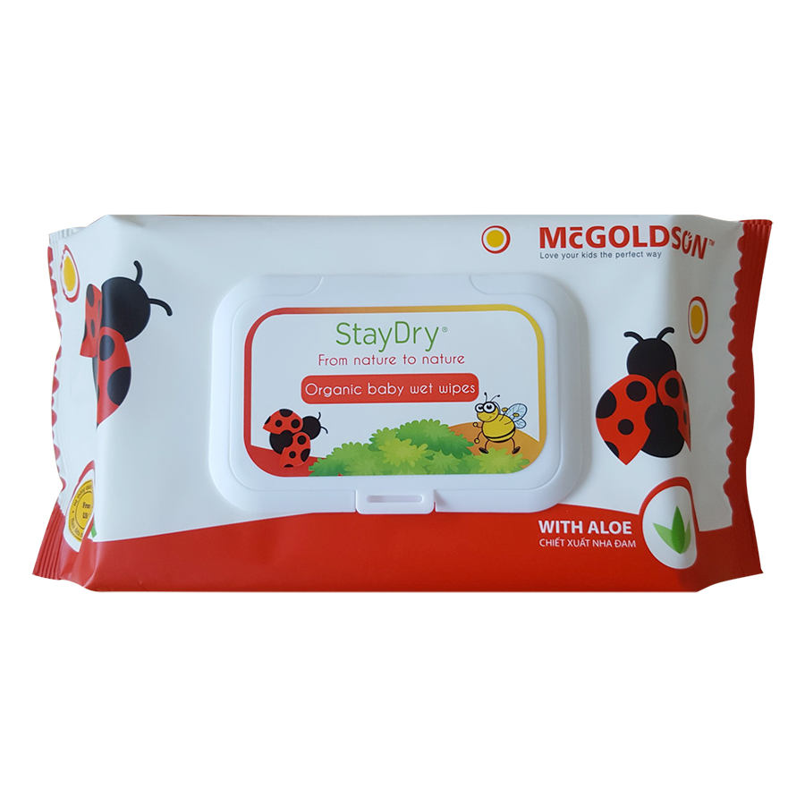 Khăn Giấy Ướt An Toàn Không Hương Staydry KU-ST-KH80