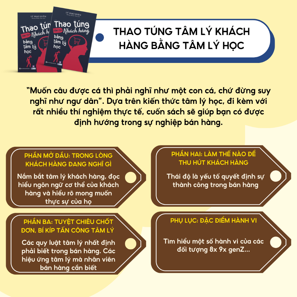 Bộ Sách Chiến Thần Bán Hàng - Làm Chủ Tâm Lý Khách Hàng - Để Trở Thành Người BH Giỏi Nhất, Thao Túng Tâm Lý KH, 36 Kế