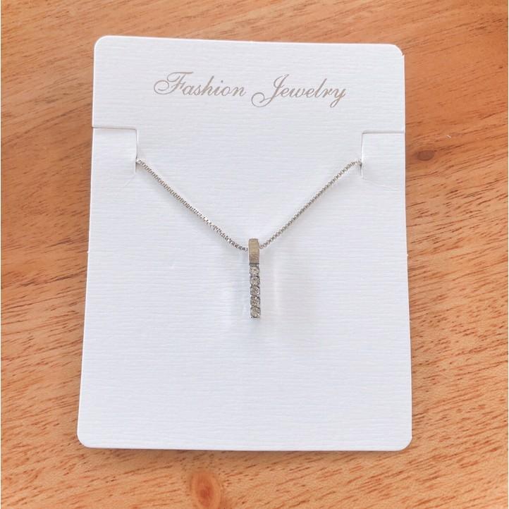 Dây chuyền nữ - Vòng cổ thanh dọc đơn ️ ƯU ĐÃI TOÀN SHOP ️ Bạc 925 sáng bền, thiết kế phù hợp mọi phong cách, sự kiện