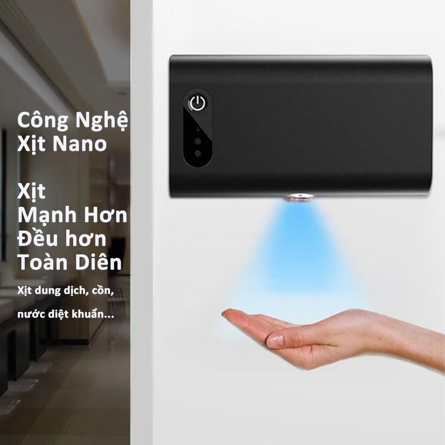 Máy xịt dung dịch sát khuẩn tay nắm cửa ứng tự động, Máy xịt cồn tự động treo tường, máy nhả cồn cảm ứng