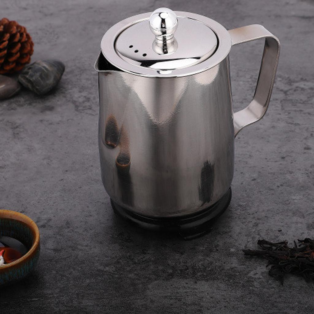 Stainless Steel Dripless Tea Pot Metal Hot Water Coffee Tea Pot Metal Teapot