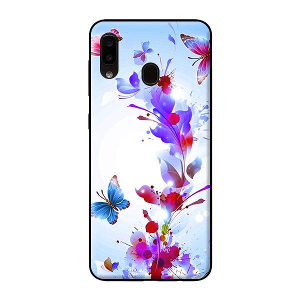 Ốp lưng cho Samsung Galaxy A20 BƯỚM ĐẸP 1 - Hàng chính hãng