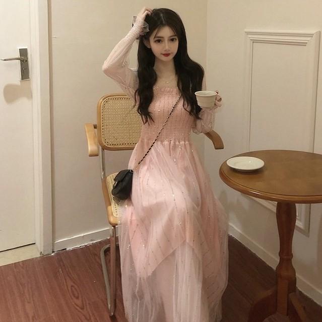 Đầm Dài Đi Chơi LABELLE Nhiều Màu DC742