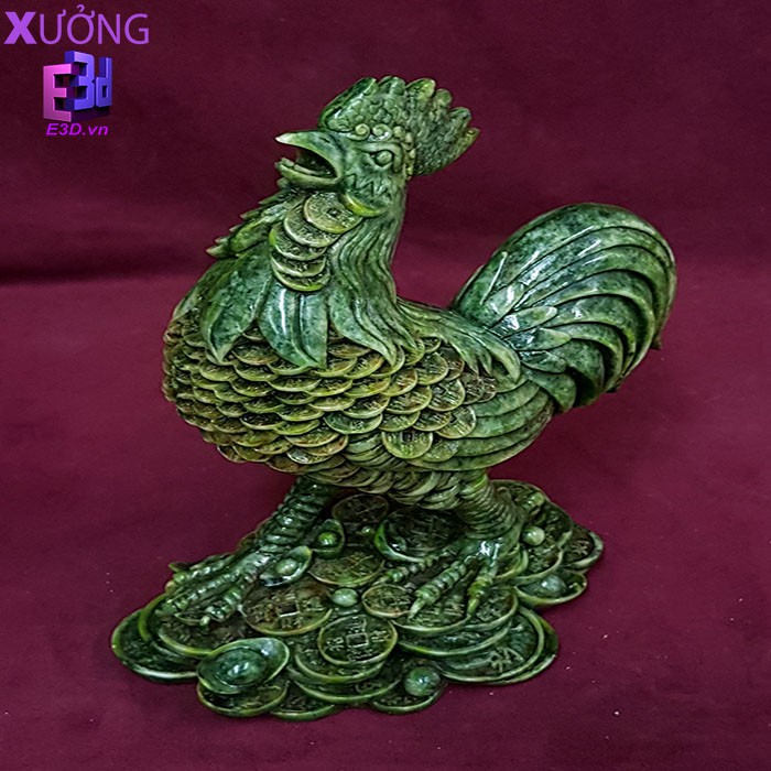 Tượng gà -Quà tặng sinh nhật - GA 011 - Xưởng E3D