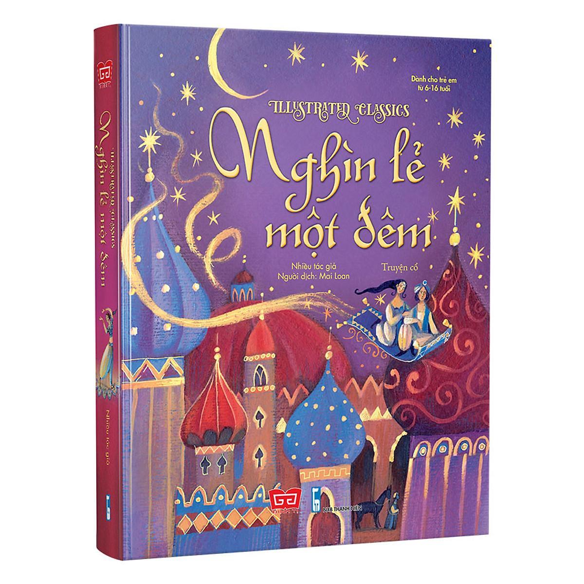 Sách - Illustrated Classics - Nghìn Lẻ Một Đêm - Đinh Tị Books
