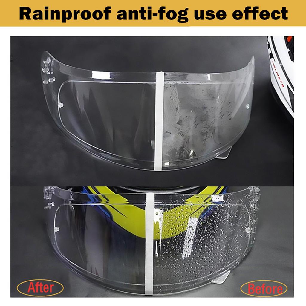 Phim dán bảo vệ chống mưa / sương mù dành cho kính chắn gió mũ bảo hiểm xe máy
