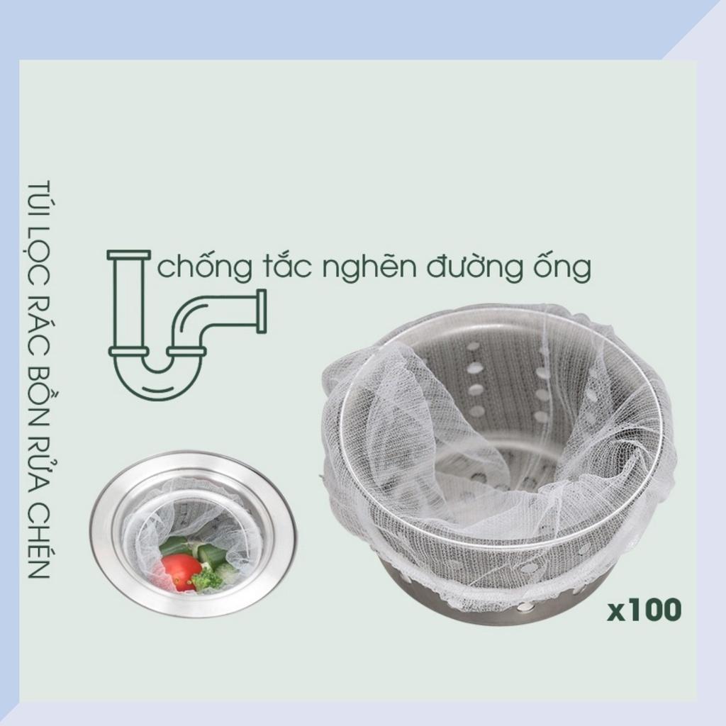 Combo 80 cái lọc rác bồn rửa chén, bát siêu tiện dụng