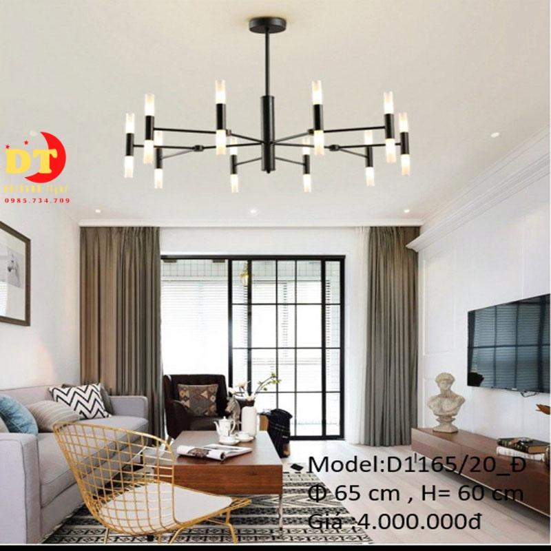 Đèn chùm phong cách hiện đại cho bàn ăn HTLQ