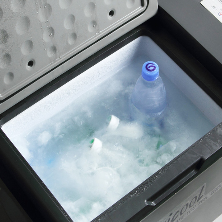 Tủ lạnh mini dùng trong nhà và trên ô tô thương hiệu Alpicool C25 - Công suất 45 W, làm lạnh nhanh đến -20 độ C - Hàng nhập khẩu