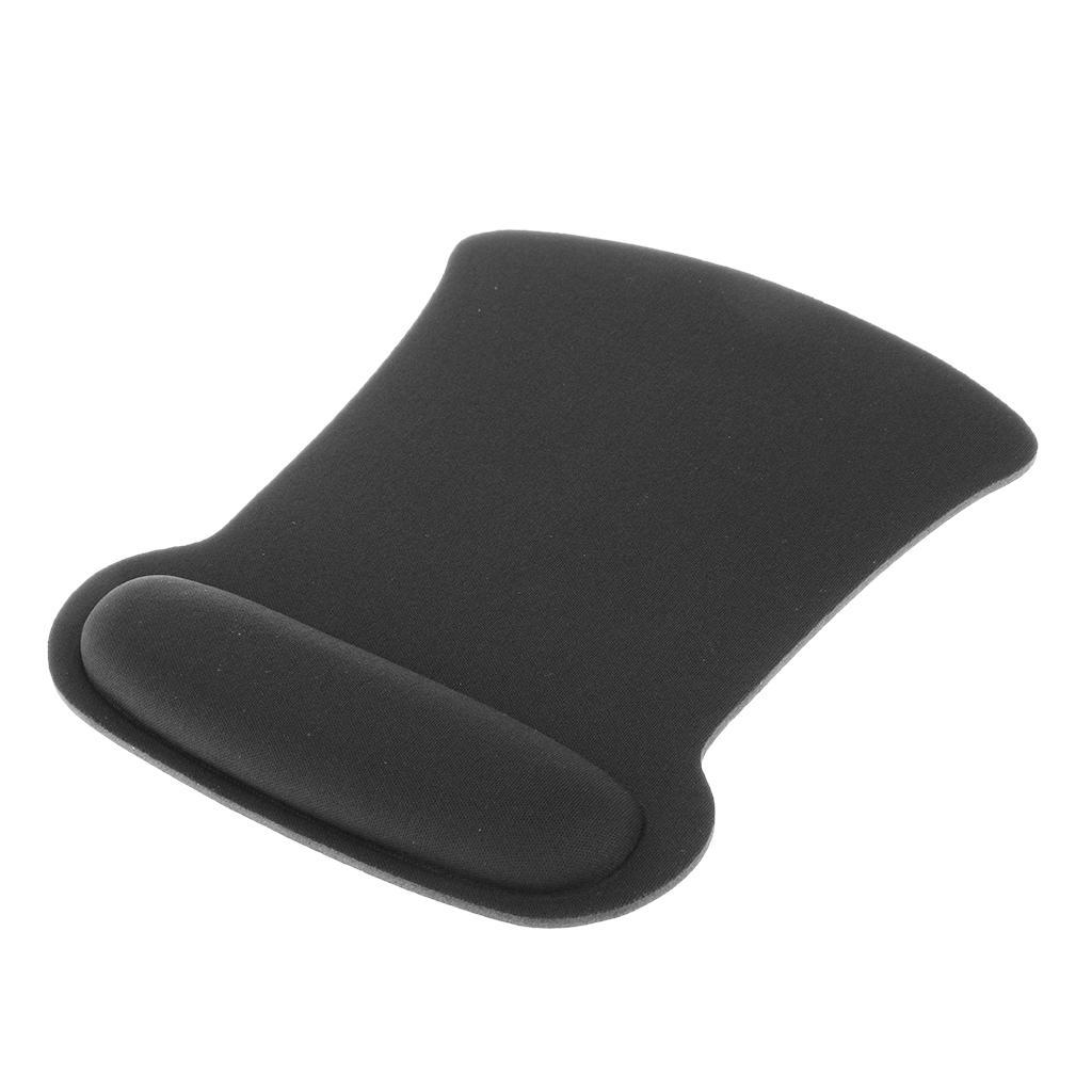 EVA Comfort Soft Gel Rest Wrist Support Mat Mouse Mice Pad Gaming PC Black