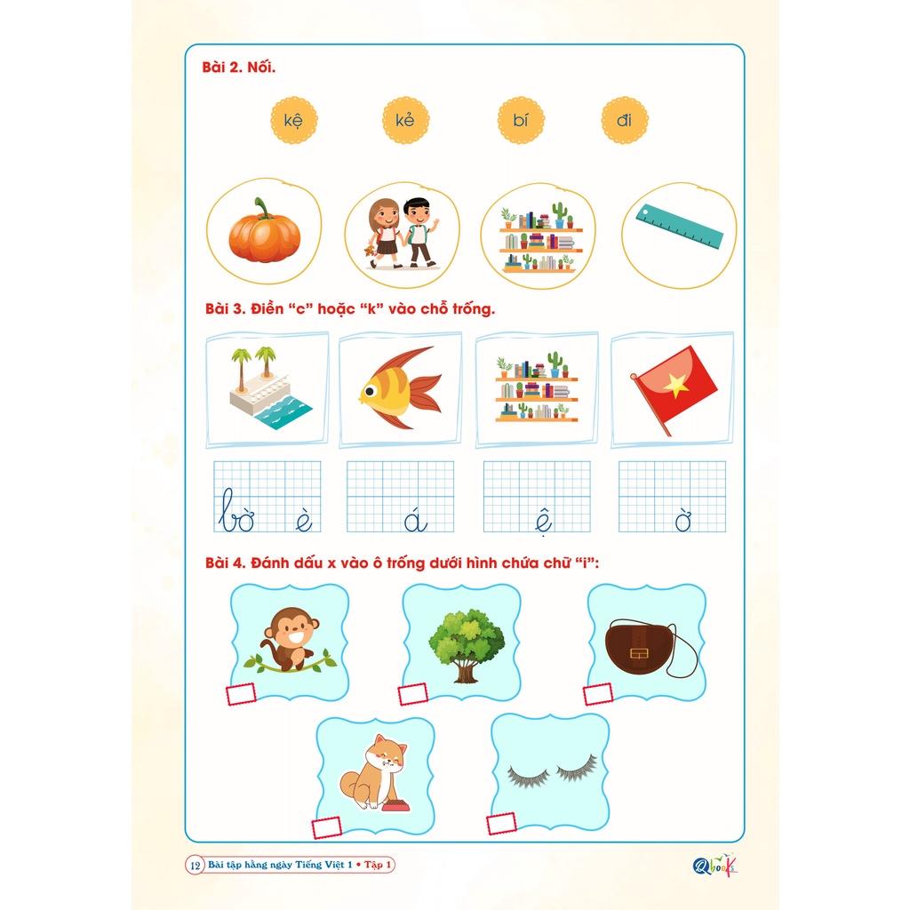 Sách - Bài Tập Hằng Ngày - Tiếng Việt Lớp 1 - Kết Nối Tri Thức Với Cuộc Sống - Tập 1