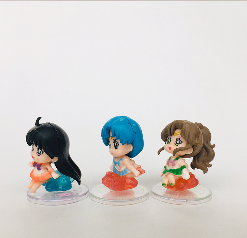 Bộ 06 Mô Hình Thủy Thủ Mặt Trăng - Sailor Moon
