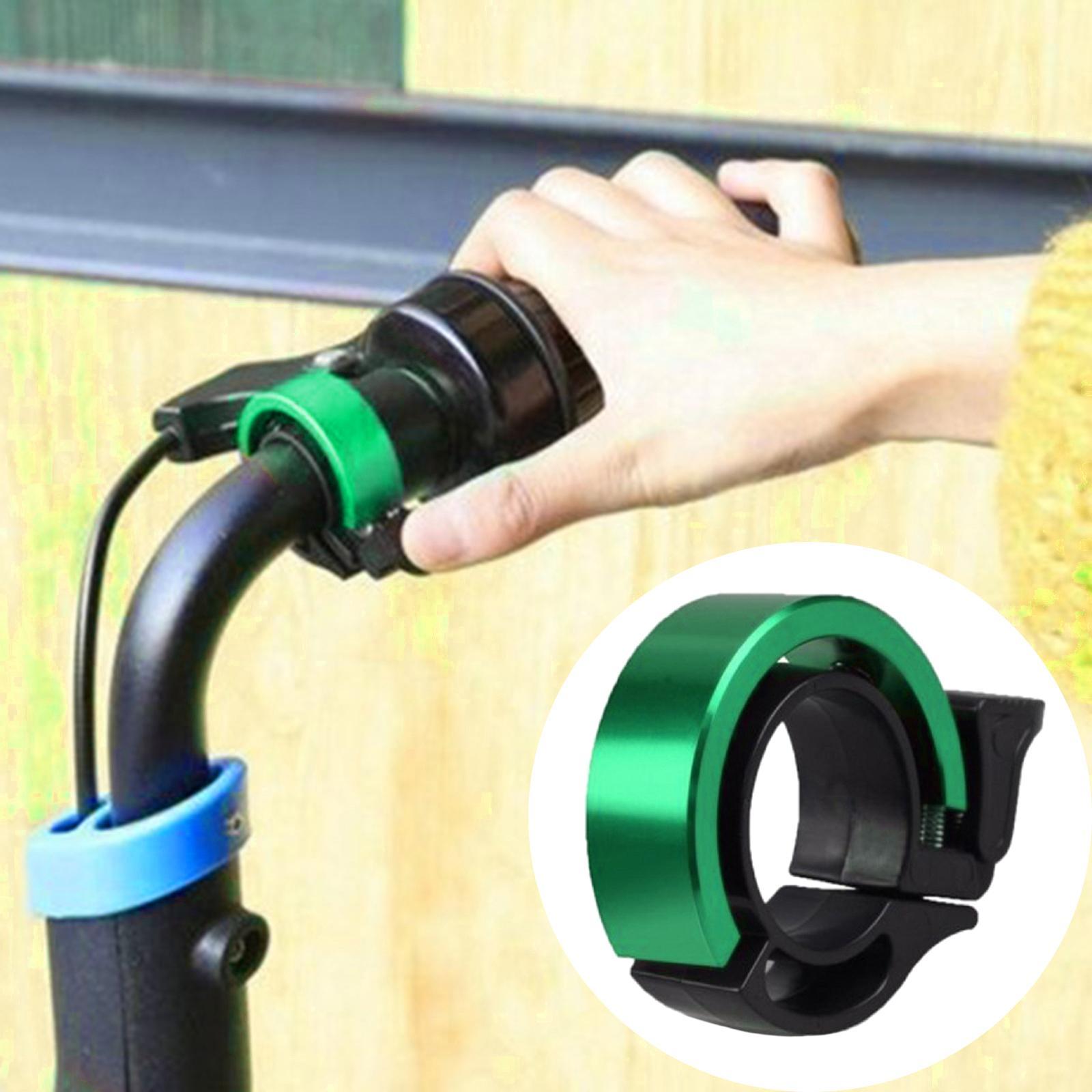 2x90db  Rings Bell  Bike Handlebar Invisible  Hooter Green