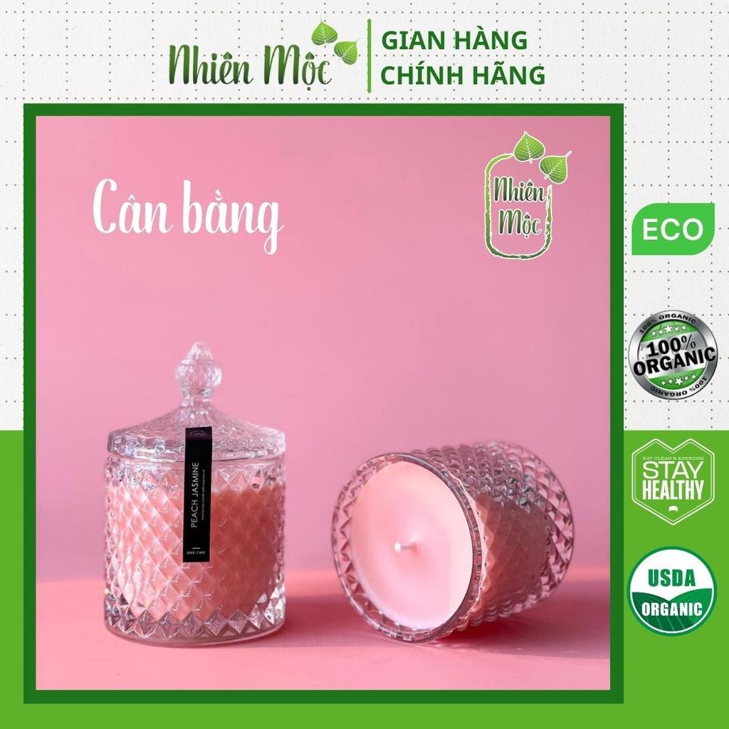 Nến thơm Luân Xa Cân Bằng Nhiên Mộc | An toàn | Không khói