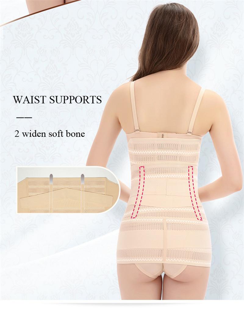 Áo 3 Trong 1 Sau Sinh Đai Gen Bụng Bà Bầu Bụng Bụng Polvis Dây Kéo Chờ Đợi Huấn Luyện Sau Sinh Băng Dây Cơ Thể shaper