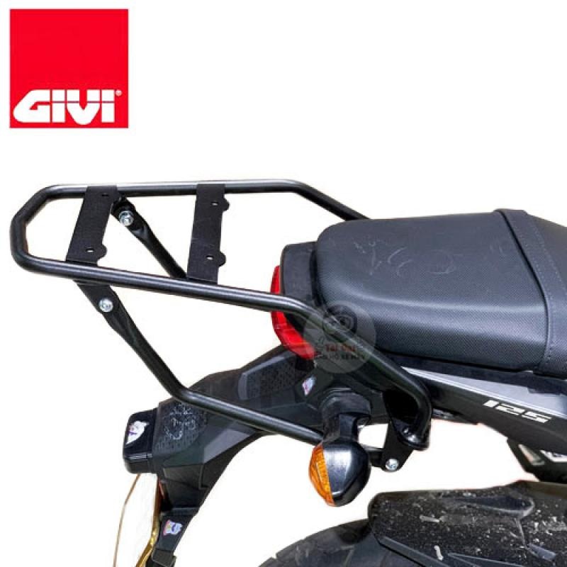 Baga Sau Givi Cho Xe MSX 125 SF 2018 Dùng Chở Đồ Và Lắp Thùng Sau Hàng Chính Hãng