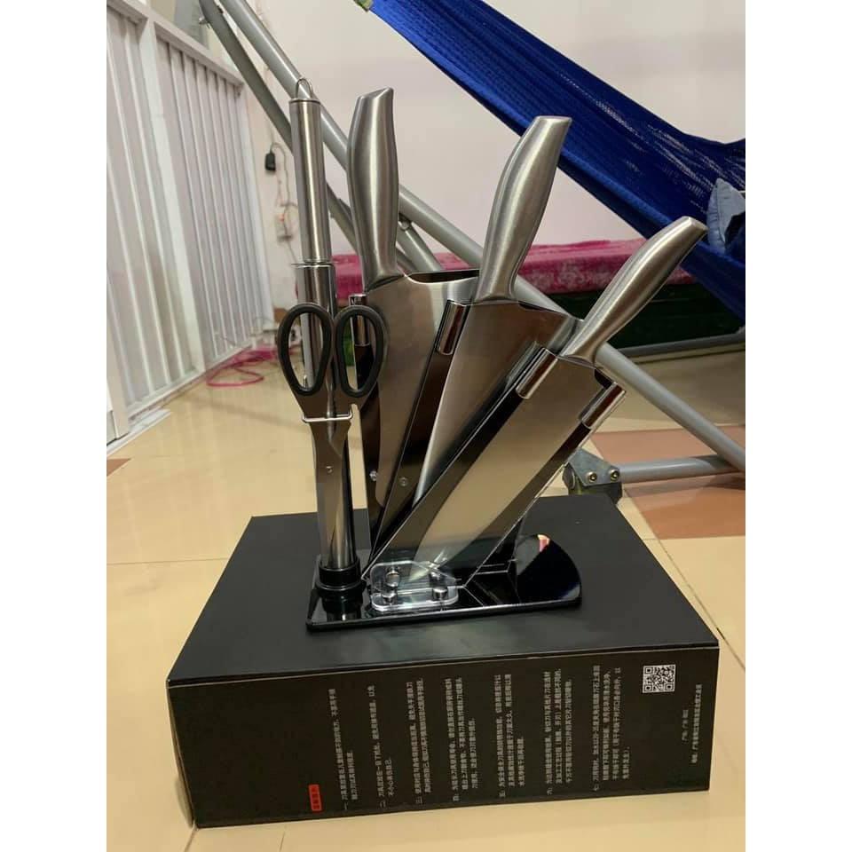 BỘ DAO INOX 6 MÓN CAO CẤP XUẤT NHẬT