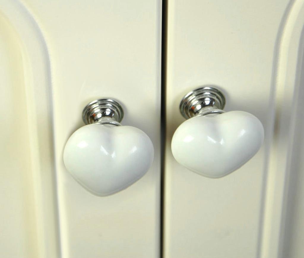 Ceramic Door Drawer Bin Handle Pull Knob Hardware