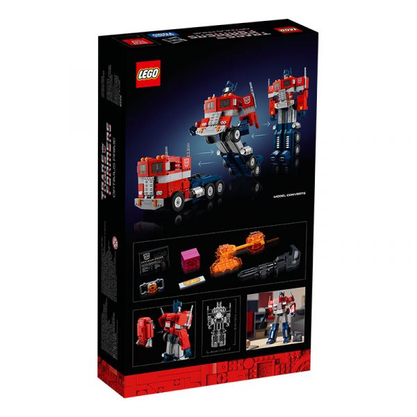 BỘ LẮP RÁP LEGO TRANSFORMERS 10302 ROBOT BIẾN HÌNH OPTIMUS PRIME