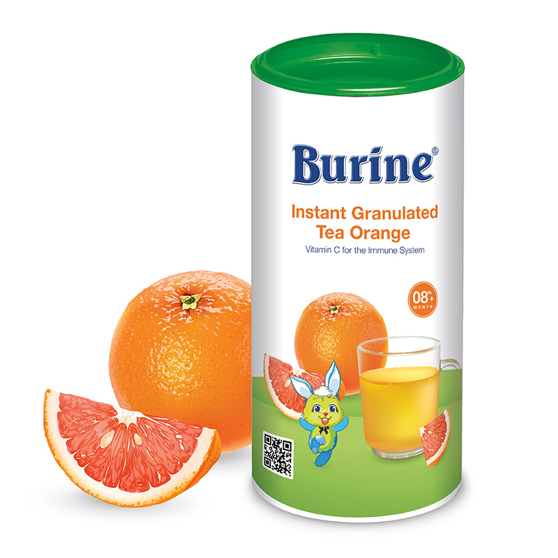 Trà cốm hoa quả Burine cam Nam Mỹ 200g