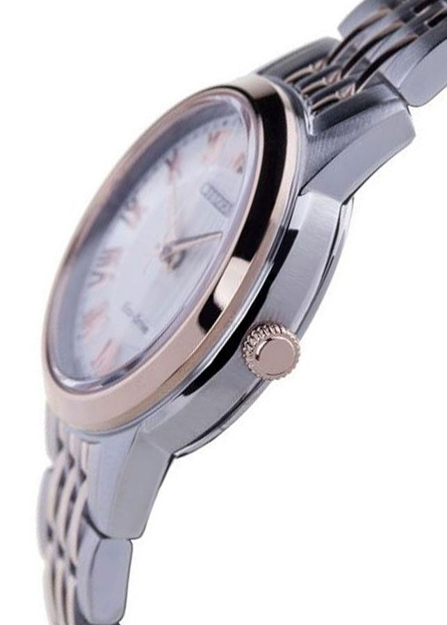 Đồng Hồ Nữ Citizen Dây Thép Không Gỉ FE1084-51A - Mặt Trắng