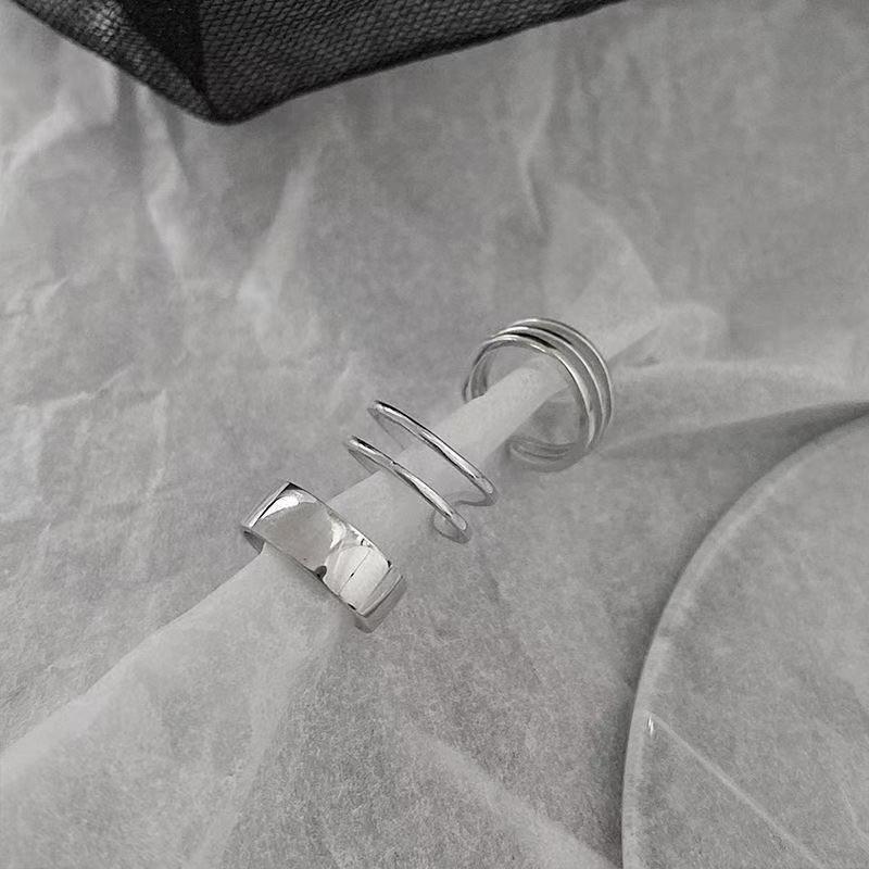 Set 3 khuyên kẹp basic