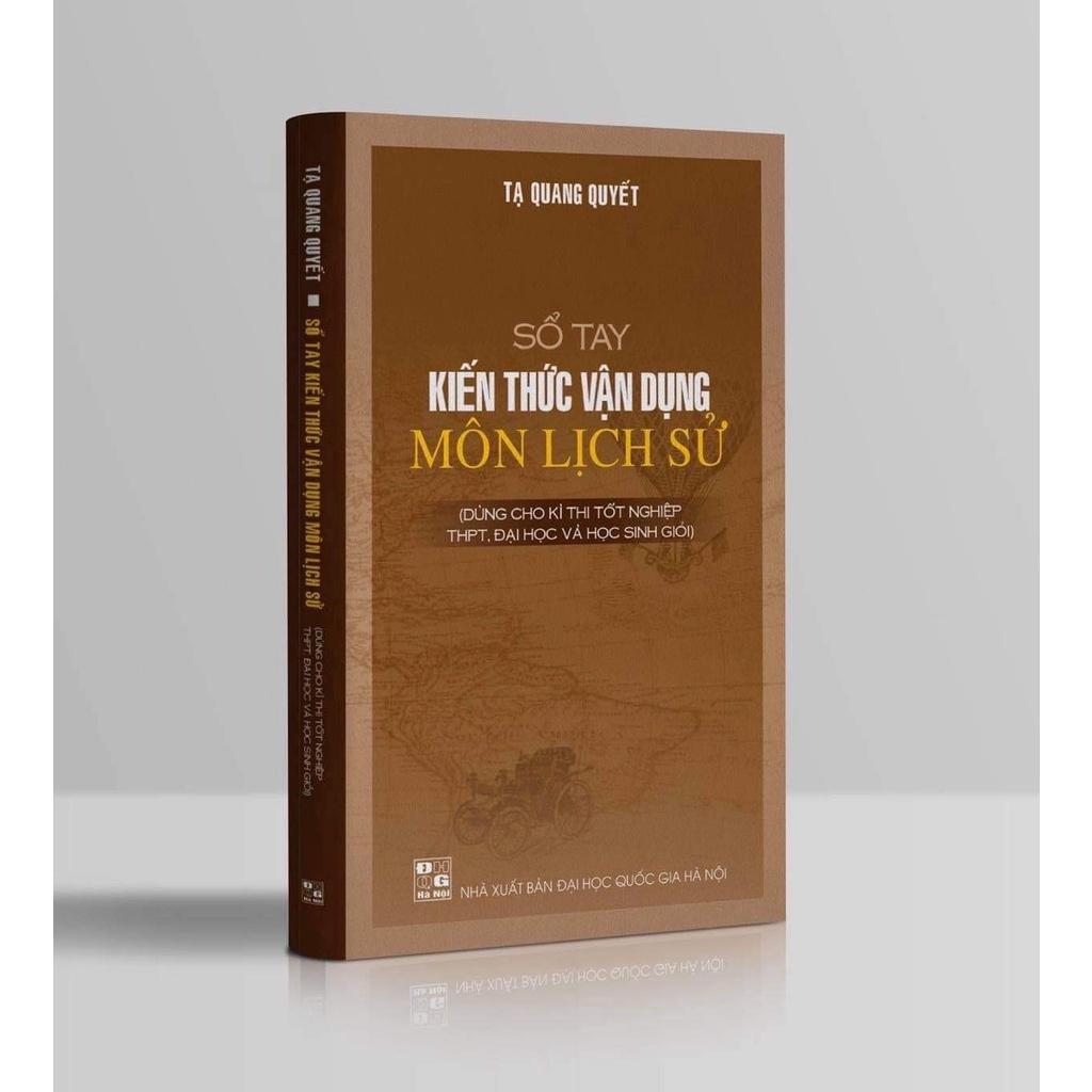 Sách - Sổ tay kiến thức vận dụng môn lịch sử