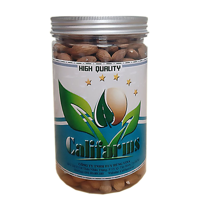 Hạnh nhân rang mộc Califarms 500G, nhập khẩu Mỹ