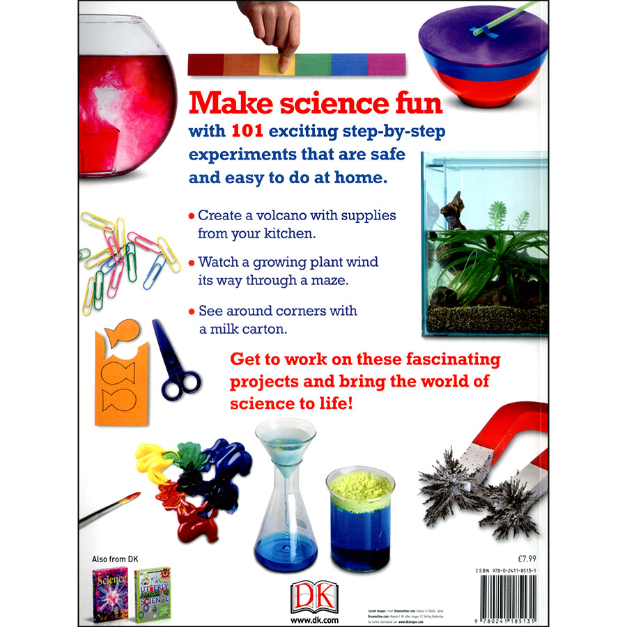 DK 101 Great Science Experiments : A Step-By-Step Guide (Updated Edition)