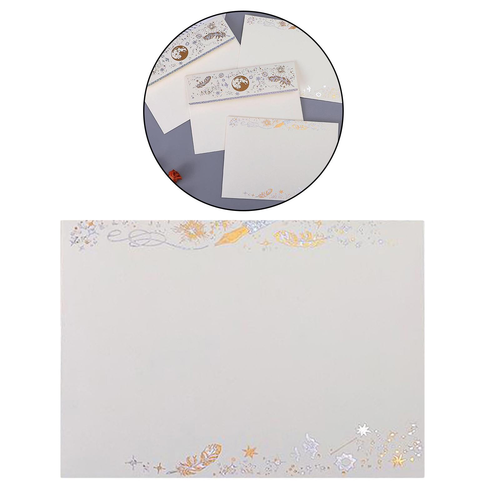 Vintage Style Invitation Envelope Stationery for Letters,Invitation Letter, Postcards Gifts 17.5x12.5cm