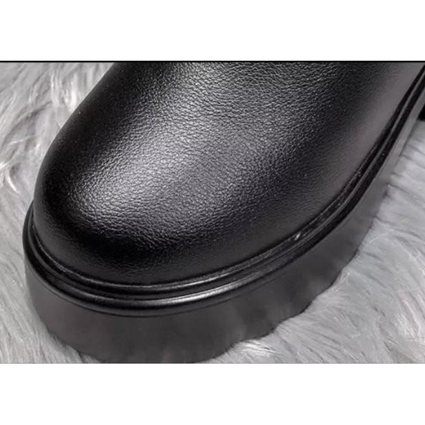 Giày BOOT cao cổ đế cao 10cm PBOD642-4070