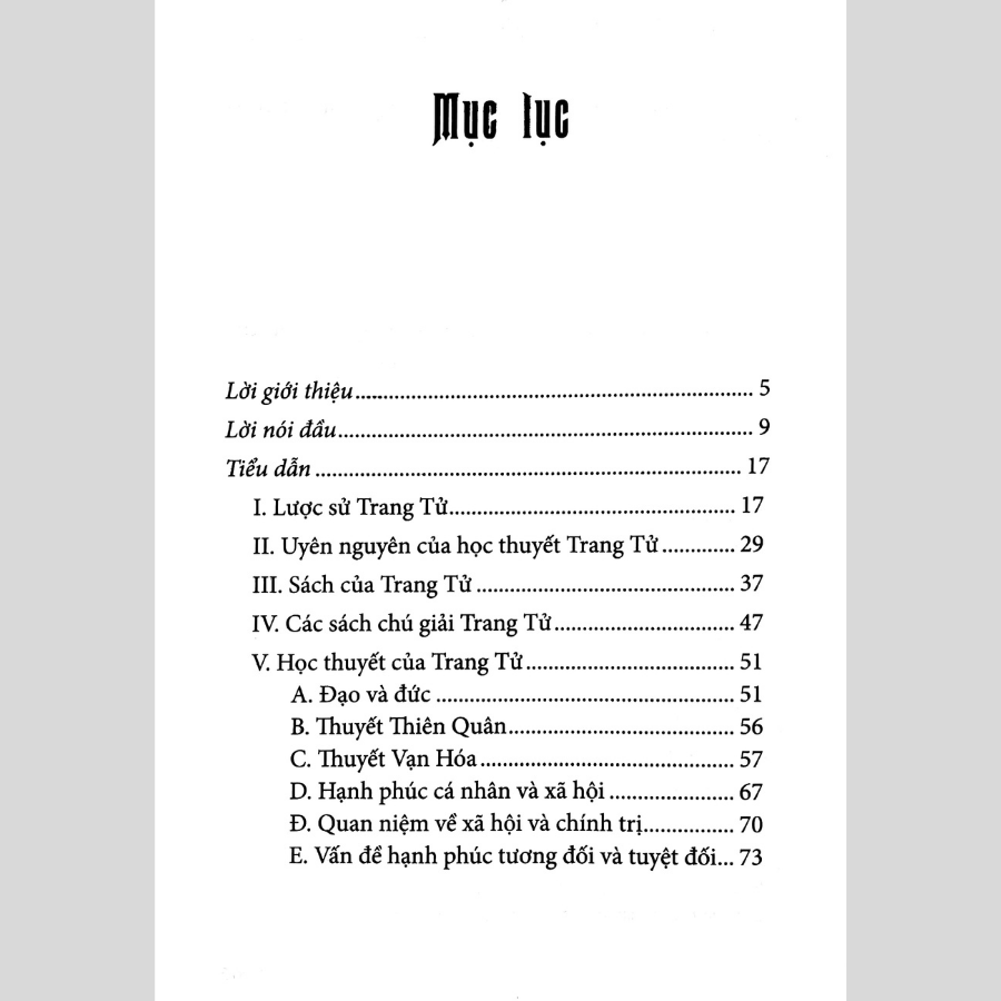 Trang Tử Nam Hoa Kinh (Thu Giang Nguyễn Duy Cần) (Tái Bản)