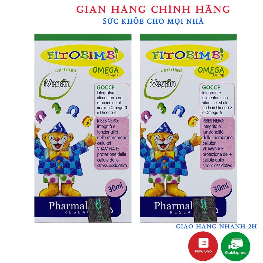 FITOBIMBI Omega Junior - Phát Triển Trí Não,Tăng Cường Miễn Dịch,Tốt Cho Mắt(Lọ nhỏ giọt 30ml)