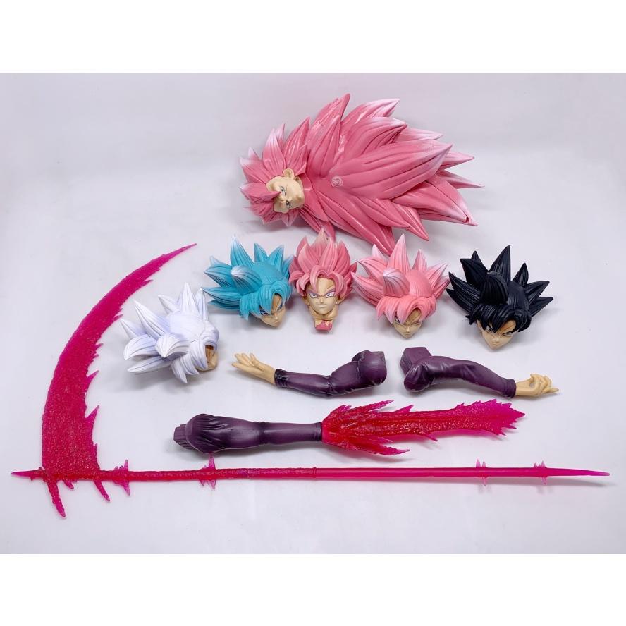 Mô hình Goku Black Rose 6 đầu Zamas 43cm 4.4kg - Dragon ball