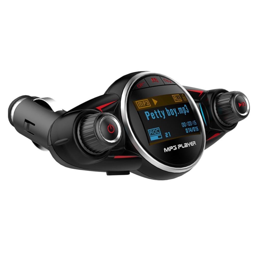 In-car Bluetooth Adapter MP3 Player Handsfree Push-button 5V