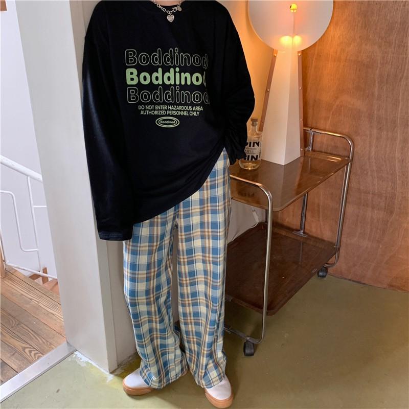 Áo thun dài tay ️ Boddinod ️ phông Unisex nam nữ tee oversize form rộng pull Ulzzang Streetwear thu đông vải mềm