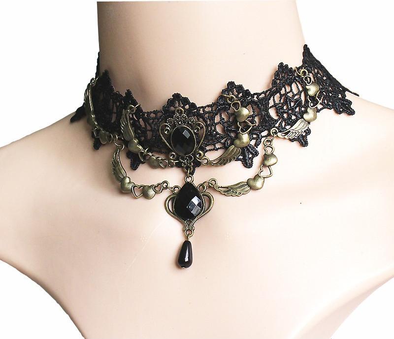 Bộ chocker dự tiệc 2 món sang trọng, quý phái