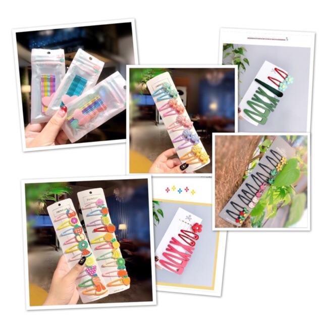 Set kẹp mái cho bé