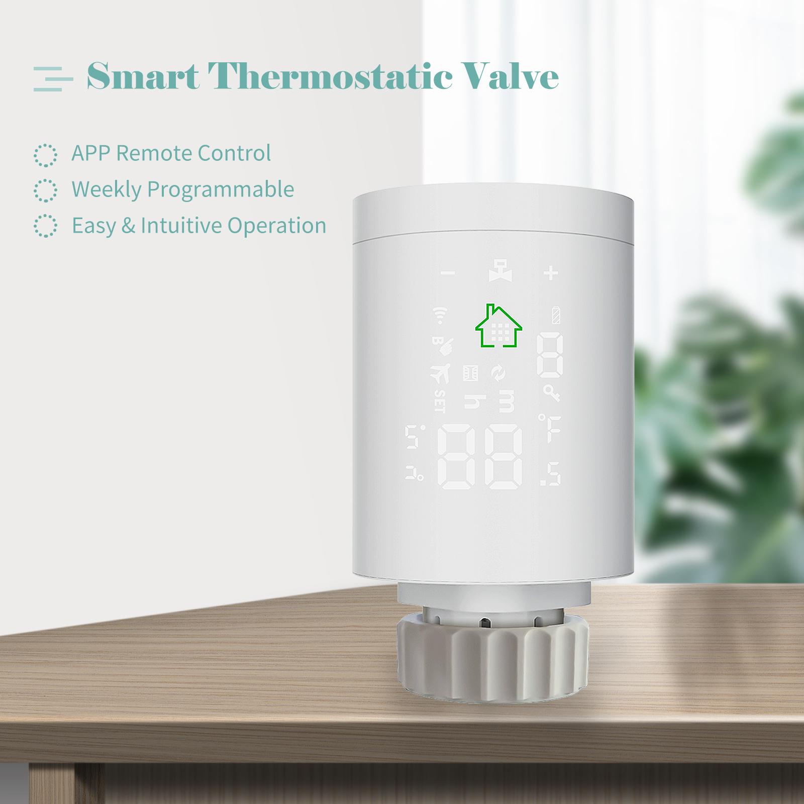 Bộ Điều Khiển Nhiệt Độ Wifi App Điều Khiển Từ Xa Màn Hình Cảm Ứng Có Đèn Nền