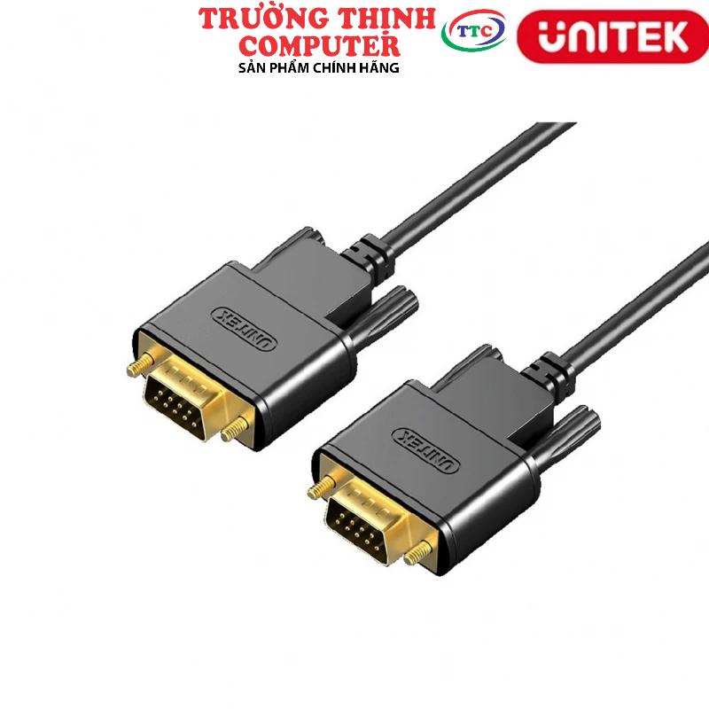 Cable USB - Dây Cáp RS232 COM Db9 2 ĐẦU 3M UNITEK Y-C704ABK - HÀNG CHÍNH HÃNG