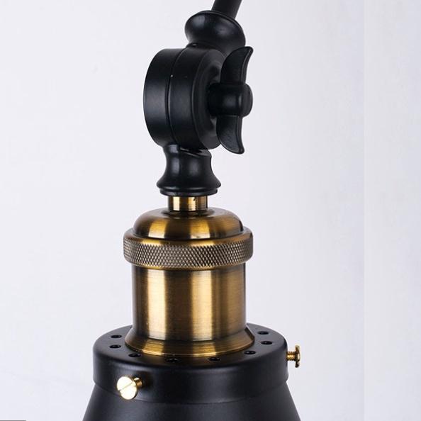 Đèn tường, đèn tường Mẫu đèn vách Vintage chao hình nón cổ điển HQ