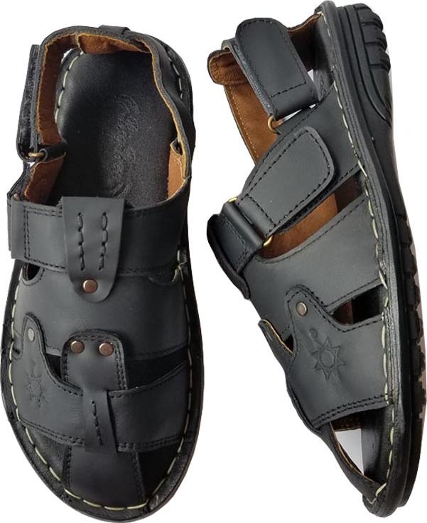 Sandal Bít Mũi BIGGBEN Da Bò Thật Cao Cấp SD24