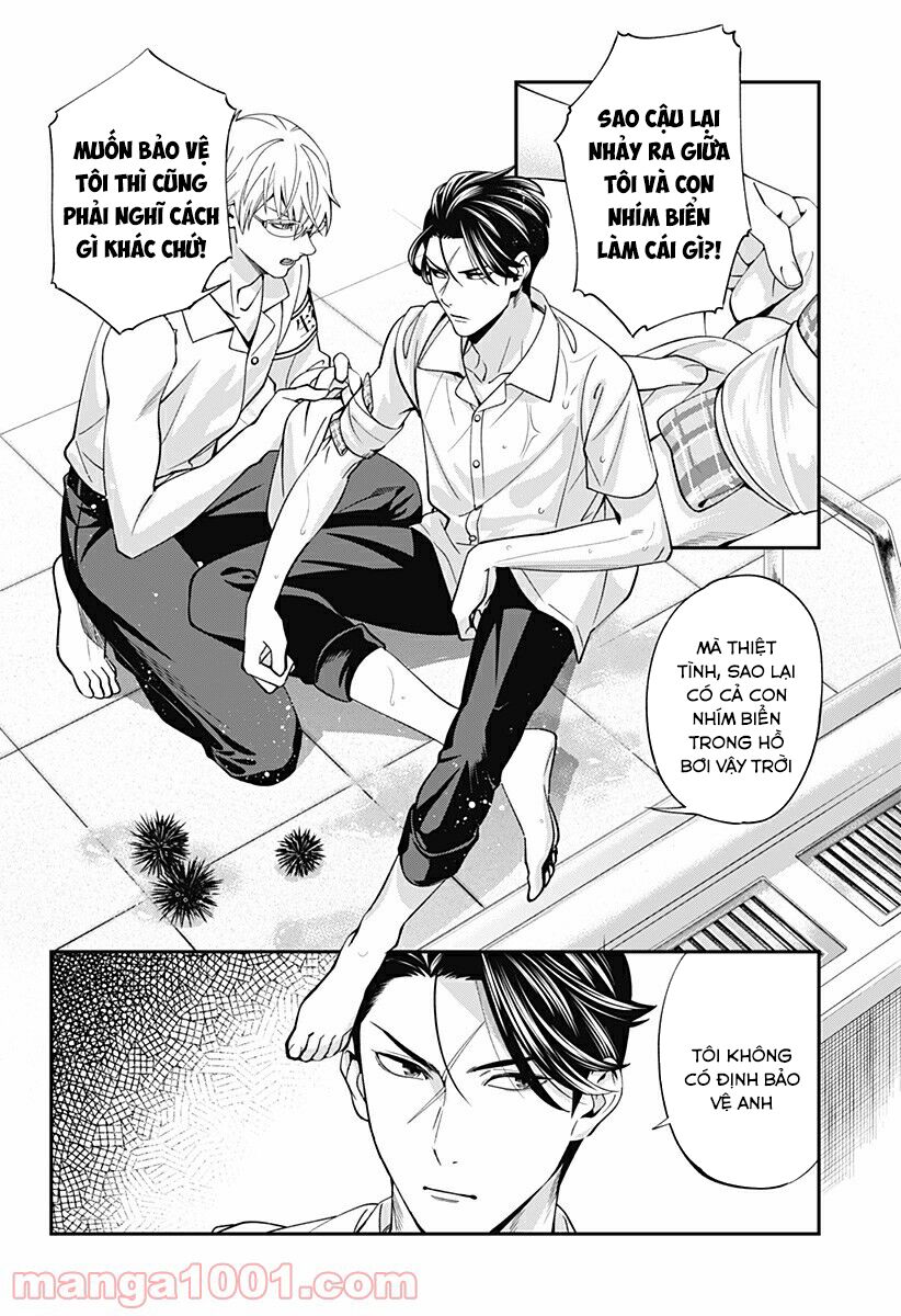 excuse me dentist, its touching me! chapter 17 14