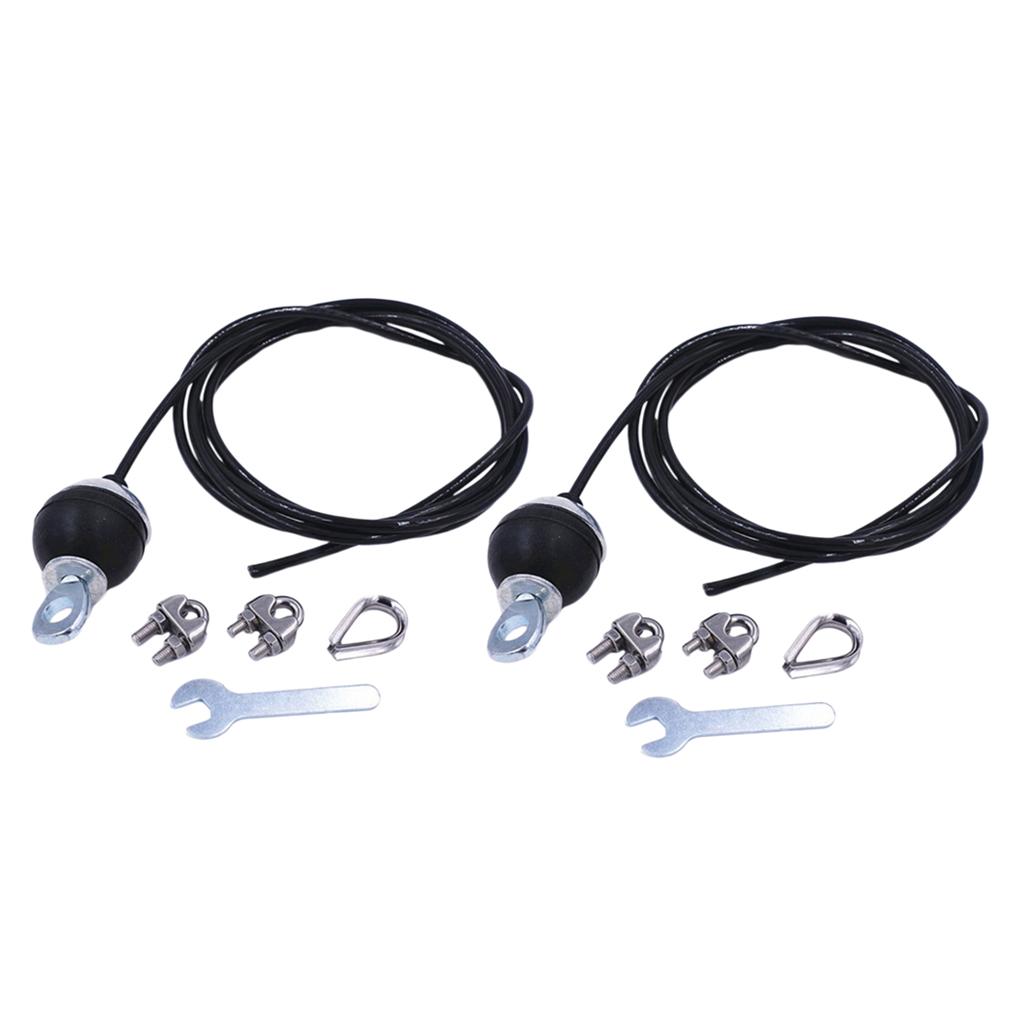2 Dây nâng tải thể dục tự làm cáp ròng rọc tập luyện thể thao Lifting Load Fitness DIY Pulley