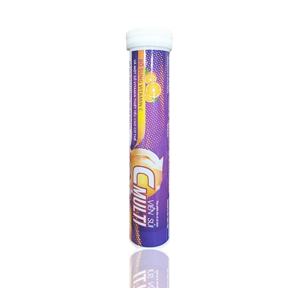 Viên sủi bổ sung vitamin c Multi C Fobe- tuýp 20 viên